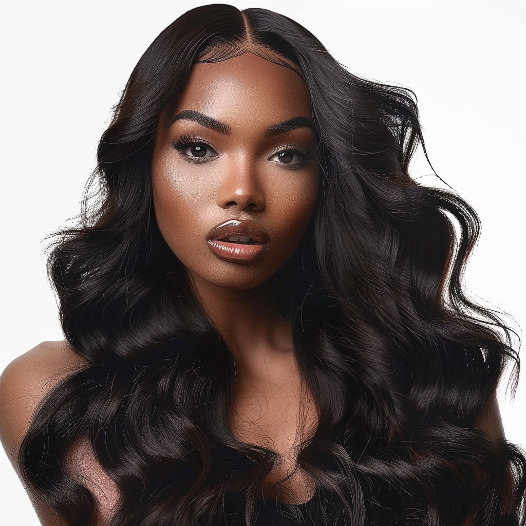 13×4 Body Wave Lace Front Wigs 200% Density Human Hair Wigs Pre Plucked with Baby Hair Natural Hairline