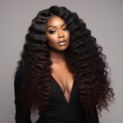 Brazilian Hair Deep Wave Headband Wig None Lace Glueless Human Hair Wigs
