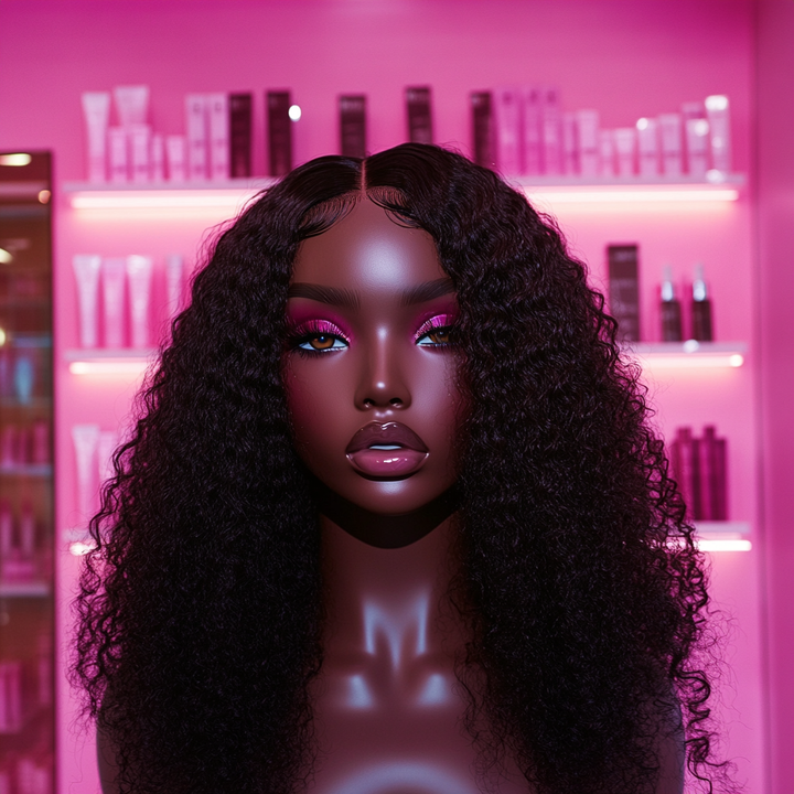 13x4 Pixie Curly Lace Front Wigs Human Hair With Baby Hair For Women Bleached Knots Brazilian Hair Wig 150% Density Pre Plucked