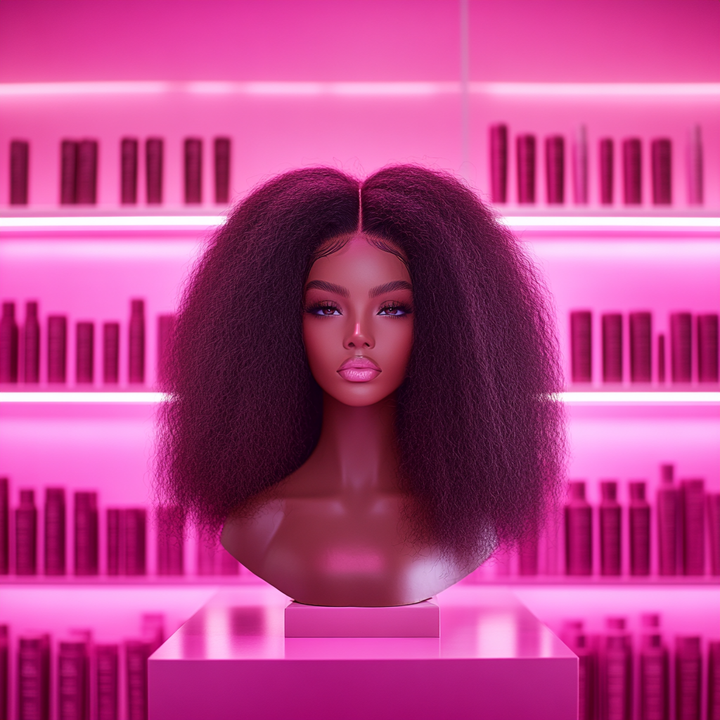 13x1 P4/27 Kinky Curly Human Hair Wigs Pixie Curl Lace Front Wig Short Curly Wigs For Women